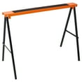 thumbnail image 6 of Saw Horses 2 Pack, Folding Portable Work Horse with Fast Open Legs, Convenient Handle, Heavy Duty Steel Sawhorse for Garage, Workshop, Fully Assembled,orange+black color, 6 of 15