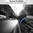 thumbnail image 2 of USB Rechargeable Bike Light Set USB Charging Touch Bicycle Bicycle Lights Front and Back Warning Headlight Cycling Accessory, 2 of 8
