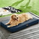 thumbnail image 2 of Bfpethome Cama Para Perros Grandes, Impermeable, Ortopédica, Con Funda Extraíble Y Lavable, Espuma Para Huevos, 30.0 X 20.0 In, Color Azul Marino, 2 of 5