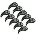 thumbnail image 4 of Ensemble de Plaque de Garde, Protection de Taille Compacte Facile à Installer Pickguard Guitare 10PCS Résistant à l'Usure avec Beau Motif pour Instruments à Cordes Argent, 4 of 7