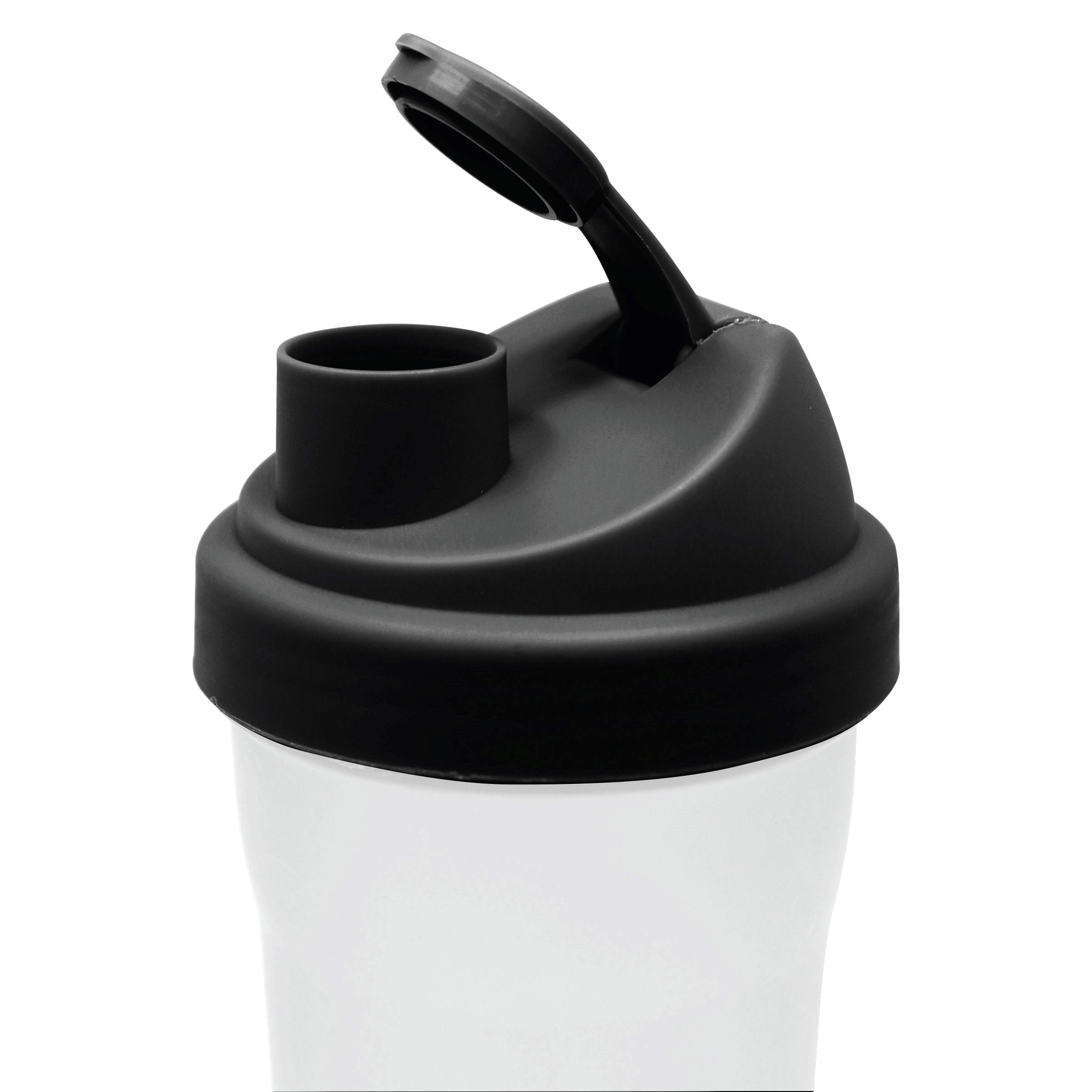 Athletic Works 24oz Gray Protein Drink Shaker Bottle W/Mixing Ball,Fast  Shipping