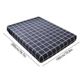 thumbnail image 4 of AuroraX King Fitted Bed Sheet Gray Fitted Sheets King Size, 4 of 6