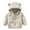 Grey, variant on PINQI Children Outerwear 2024 Cute Baby Girls Boys Jacket Bear Ears Hooded Zipper Warm Winter Coat Long Sleeve Outerwear for 0 to 24 Months