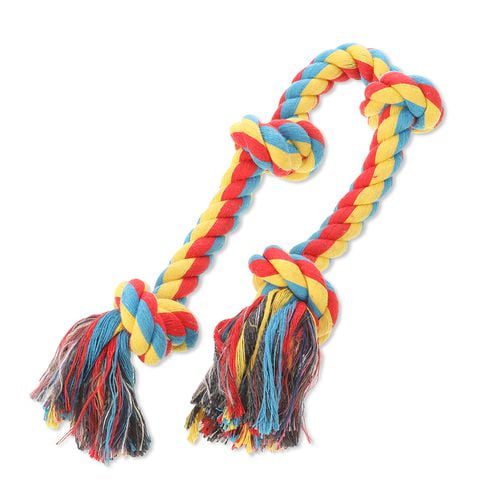 knotted rope dog toy