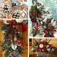 thumbnail image 5 of 6 piñas navideñas de 1,96" con punta de nieve, piñas naturales, adornos de piñas de madera esmerilada para decorar y diseñar (6 piezas), 5 of 6