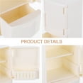 thumbnail image 3 of Shisuyan Mini Réfrigérateur Blanc 2 Pcs 3.3X1.9In Plastique, 3 of 8