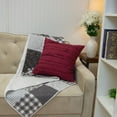 thumbnail image 6 of Donna Sharp Indiana Farmhouse Patchwork Pieced Cotton Throw Blanket, 6 of 6