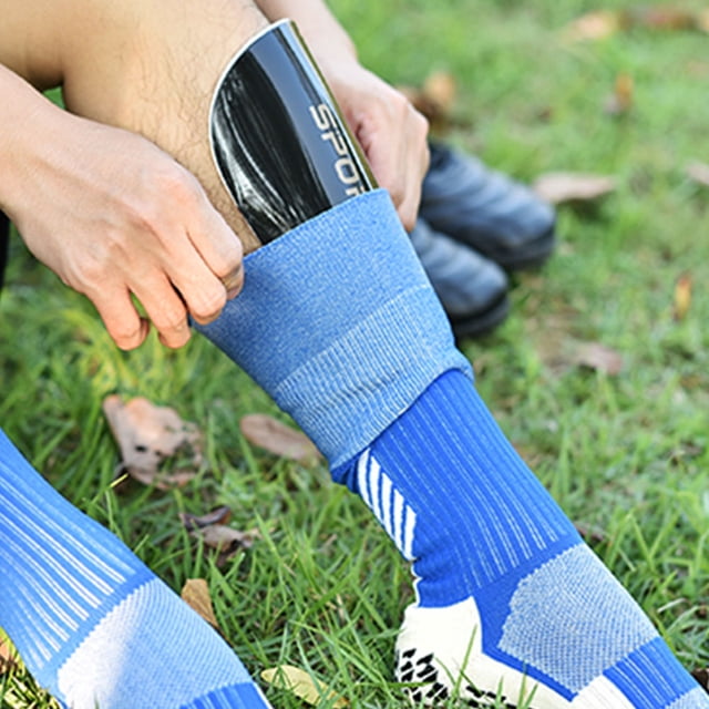 Milisten 2 Pares Protector De Espinilla Con Ajustado Y Acolchonado Para Protección En Juegos De Fútbol