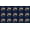 Navy Black, variant on Erosebridal Tennis Splash Art 100% Cotton Fabric by the Yard 1 Yard, Graffiti Sport Home Decor Fabric by the Yard