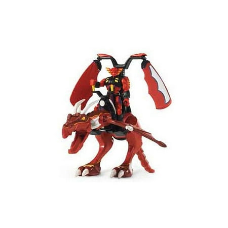 Dragon Flyz: Black Heart With Rider Action Figure