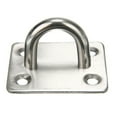 thumbnail image 2 of 90 Degrees Stainless Steel Hasp And Staple Gate Door Shed Latch Lock For Padlock, 2 of 6