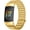 Gold, variant on REQO Compatible with Fitbit Charge 5 Band Women Men,Adjustable Metal Breathable Sport Band Compatible with Fitbit Charge 6 Smartwatch Loop Stretchy Wristband