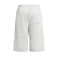 thumbnail image 6 of uvwlwu Men Baggy Capri Sweatpants Elastic Waist Loose Athletic Shorts with Side Pockets for Workout Gym Daily Casual Wear,S, 6 of 6