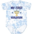 thumbnail image 3 of Inktastic My First Hanukkah Celebration Boys or Girls Baby Bodysuit, 3 of 5