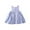 Purple, variant on MIXUE Toddler Girls Casual Dresses Summer Solid Color Square Collar Strappy Sleeveless A Line Casual Dress Outwear,Purple,3-4 Years