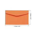 thumbnail image 2 of REGALWOVEN Mini Envelopes, Mini Card Business Card Envelope for Small Note Cards Orange, 2 of 6
