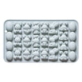 thumbnail image 2 of Easter Chocolate Molds, Easter Silicone Molds, 32 Cavity Easter Themed Silicone Mold, Bunny & Egg Shaped Non-Stick Food Grade Mold, Easy Release & Dishwasher Safe Mold Blue 1Pcs, 2 of 7