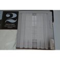 thumbnail image 2 of Style Decor Reese 2 Pack Curtain Panel 84" White, 2 of 5