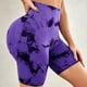 thumbnail image 3 of Pantalones cortos deportivos con efecto tie dye sin costuras para mujer, pantalones cortos push up de cintura alta elásticos de verano 2024, pantalones cortos de yoga para entrenamiento de fitness y g, 3 of 5