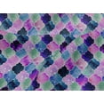 thumbnail image 4 of oneOone Viscose Jersey Fabric Textured Moroccan Geometric Print Fabric BTY 60 Inch Wide, 4 of 4