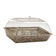 thumbnail image 3 of Bandeja refrigerada duradera, bandeja transparente para hielo, tabla para platos fríos decorativa Gris, 3 of 9