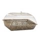 thumbnail image 3 of Bandeja refrigerada duradera, bandeja transparente para hielo, tabla para platos fríos decorativa Gris, 3 of 9