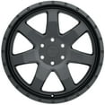 thumbnail image 3 of Level 8 Aluminum Rim SLAM 17X8.5in Matte Black Finish, 1785SLM126140M12, 3 of 3