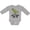 AC-Heather Grey, variant on Inktastic Gigi and Pappy Love Me Grandson Boys Long Sleeve Baby Bodysuit