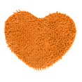 thumbnail image 1 of Kmbangi Floor Mat+Anti-Slip Solid Color Heart-Shaped Carpet Footcloth, 1 of 8