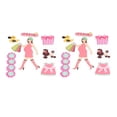 thumbnail image 4 of 4Set 3D Sticker Kids Cute Cartoon Sticker DIY Scrapbook Greeting Card Decorative Sticker for ChildrenA Type Girl, 4 of 7