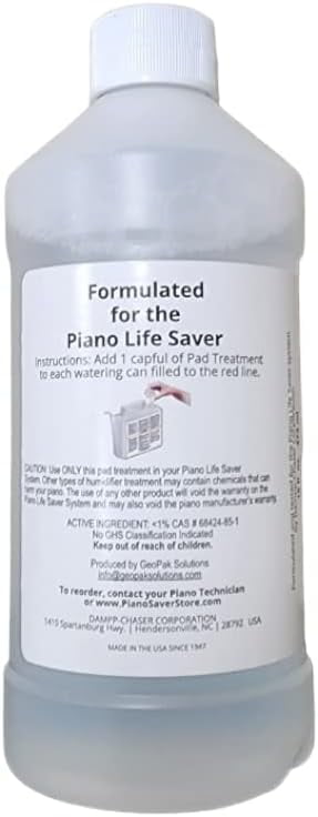 Dampp Chaser Piano Humidifier Pad Treatment 16 Oz Bottle (Original Version) (Original Version)