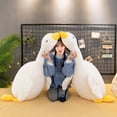 thumbnail image 2 of BESTSKY Duck Stuffed Animal,65cm Cute Goose Shape Goose Stuffed Animal,Soft Feel Fast Bounce Goose Plush,Goose, 2 of 4