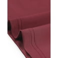 thumbnail image 5 of Agnes Orinda Plus Size Tops for Women Puff Short Sleeve Tops Crew Neck Pleated Shirts Tunic Blouses 3X Burgundy, 5 of 5