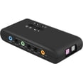 thumbnail image 1 of USB 7.1 External Sound Card, 8-Channel - 7.1 Channel USB Soundbox - UP to 8 Speakers - Dynamic 3D Surround Sound - Simultaneous Recording and Playback, 1 of 5