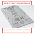thumbnail image 2 of DIY Jewelry Beading Board Bead Design Board for Creating Bracelets Necklaces Jewelry, 2 of 9