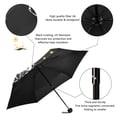thumbnail image 4 of JSTEL Cute Skull Pumpkin Star Folding Umbrella for Rain Sun Travel Mini Lightweight Compact Umbrellas, 4 of 5
