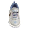 thumbnail image 2 of Disney Frozen Toddler Girls' Glittery Light Up Sneakers - Blue, Size: 9, 2 of 7