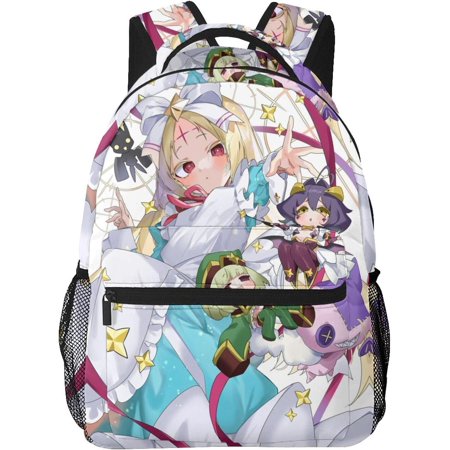Morino Korisu Gushing Over Magical Hiiragi Backpack Purse For Adult, Anti Theft Travel Backpack Purse Shoulder Bags With Anime