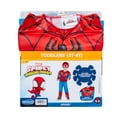 thumbnail image 5 of MARVEL Spidey Official Toddler Halloween Costume - Premium Quality Padded Jumpsuit and Fabric Mask (2T), 5 of 5