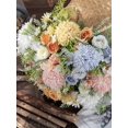 thumbnail image 1 of 1pc Plastic Artificial Flower Bouquet, Artificial Flower Bundle For Wedding, Home Decor, 1 of 5