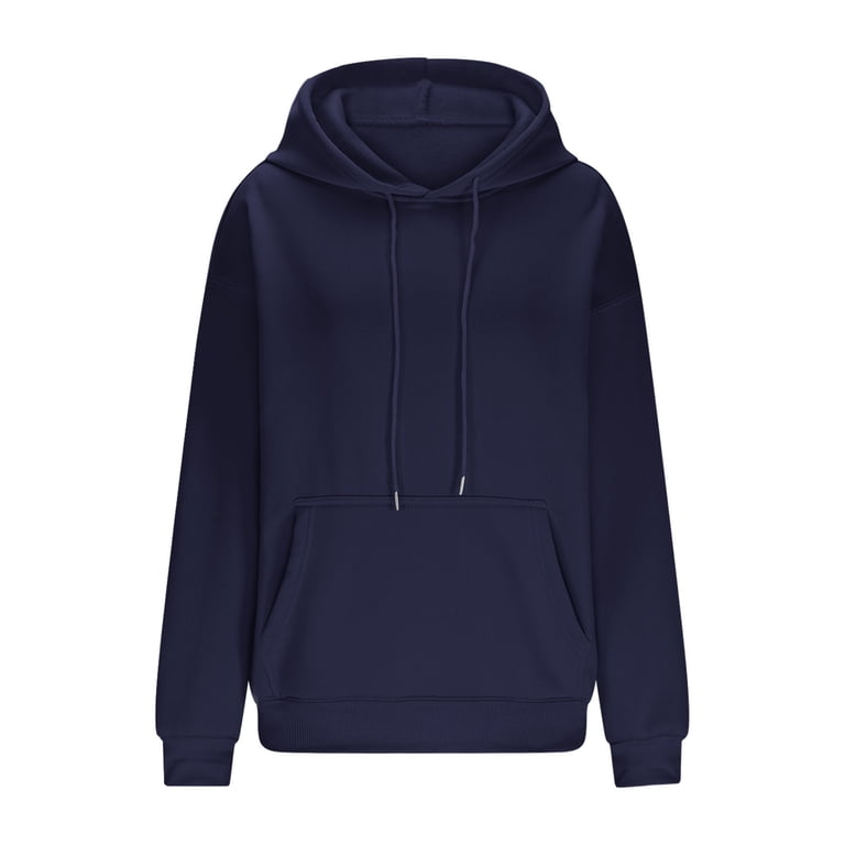Women's Oversized Hoodie Sweatshirt - Plus Size Fleece Pullover With Pocket, Long Sleeve, 2025 Fashion
