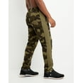 thumbnail image 4 of Champion Mens Urban Pursuits Fleece Sweatpants Small Mesh Camo Cargo Olive, 4 of 6