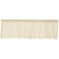 thumbnail image 6 of VHC Brands Tobacco Cloth Natural Fringed Valance Farmhouse Cotton Window Treatment for Your Country Cottage Kitchen or Bathroom 16x72, 6 of 7