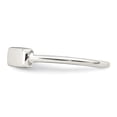 thumbnail image 4 of Finest Gold Sterling Silver Polished Engraveable Top Ring - Size 8, 4 of 6