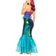thumbnail image 3 of Disfraz de princesa Ariel de sirena sexy de animé para mujer adulta, uniformes de mascarada de sirena para Halloween, vestido elegante con lentejuelas y volantes, 3 of 4