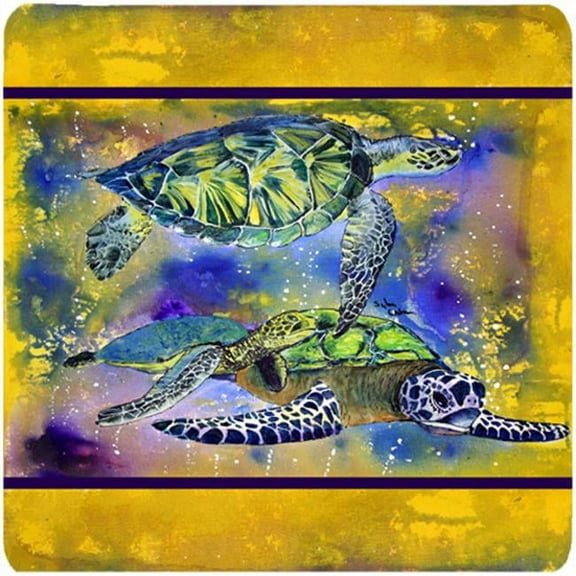 Turtle Foam Coasters - Set 4