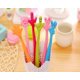 thumbnail image 2 of Funny Free Bending Hand Sign Ballpoint Pens For Student Gift 0.5 Mm Black Ink (18pcs) (di Man Jia), 2 of 5
