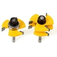 thumbnail image 5 of Yonico 15221q 3/4-Inch 2 Bit Tongue and Groove Router Bit Set 1/4-Inch Shank, 5 of 9