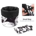 Drawstring Makeup Bag, Barrel Shaped Travel Cosmetic Bag Make up Bags