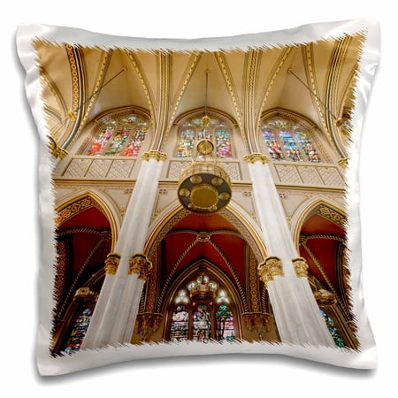 3dRose, Montana, Helena. Saint-Helena Cathedral - US27 BJA0054 - Jaynes Gallery, 16x16 inch Pillow Case